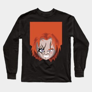 Horror movie Miss Chucky film cult  killer doll Long Sleeve T-Shirt